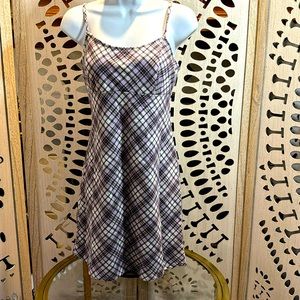 John Galt/Brandy Melville Purple Plaid dress